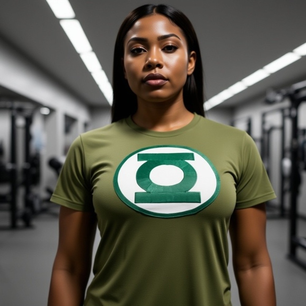 Under Armour “Green Lantern Tactical” Custom Size 3XL